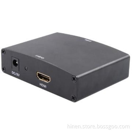 DVI Converter converts a digital DVI signal and R/L audio